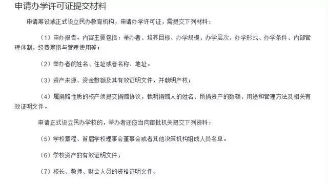 教育培训机构办学需要哪些资质一文整理给你(图5)