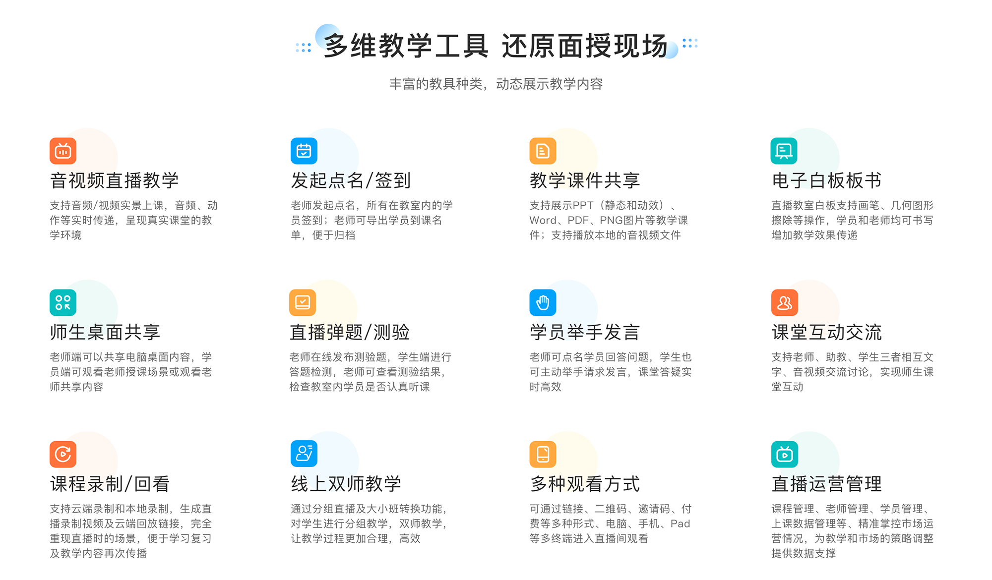 线上培训系统-网课在线课堂app-云朵课堂(图3)